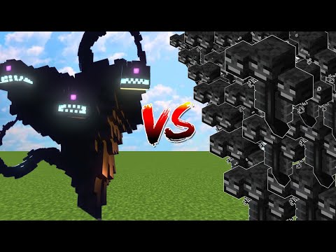 Wither Storm vs 1000 Withers