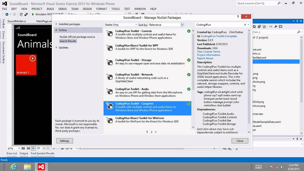 Part 17  Introducing the Coding4Fun Toolkit