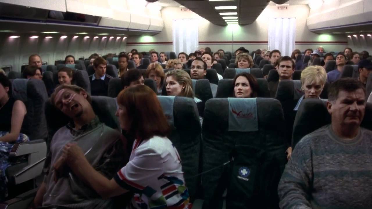 Final Destination 1 - Flight 180 Explosion [HD]