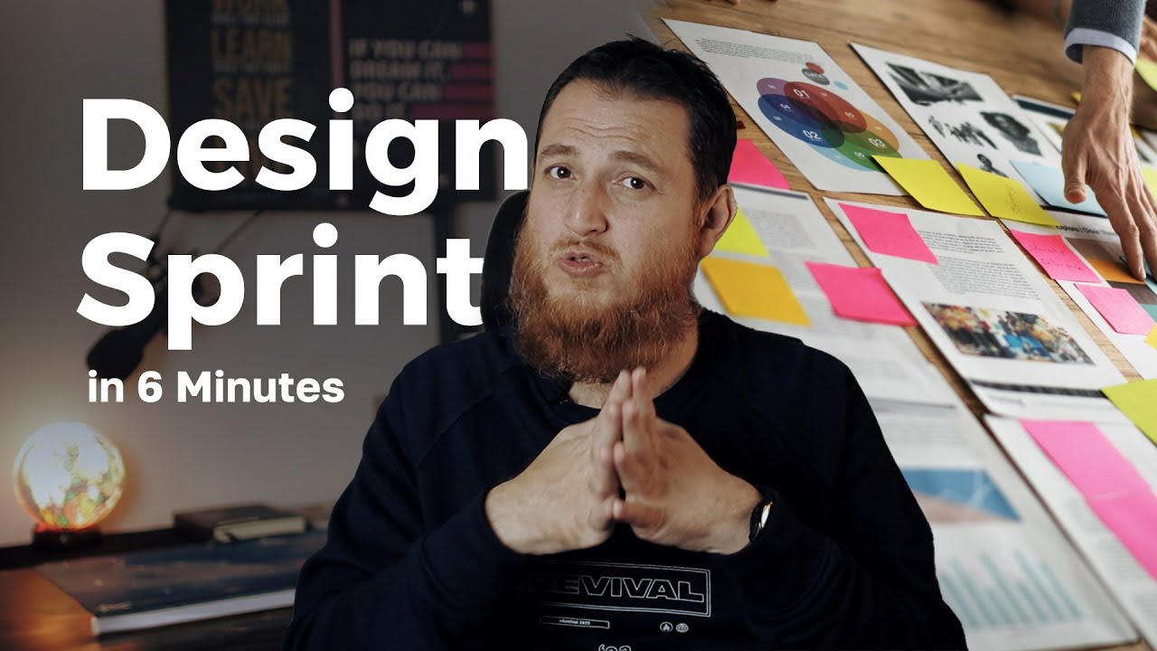 Design Sprint for Beginners - Ideas to Rapid Prototyping in 6 mins