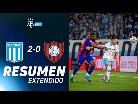 Racing Club 2-0 San Lorenzo | #TorneoClausura2025 | RESUMEN EXTENDIDO | FECHA 8