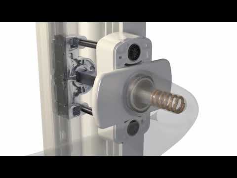 Poignée de fenêtre oscillo-battante - Atlanta Secustik HOPPE