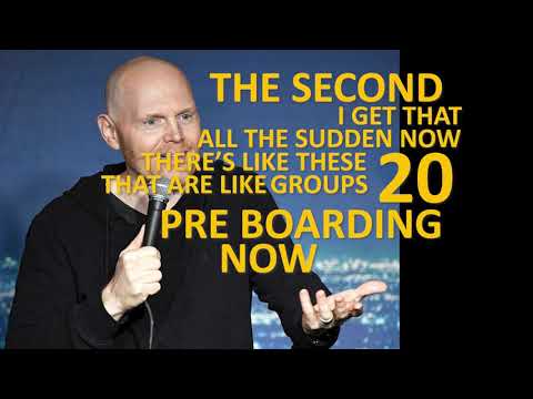 Bill Burr's Problem With Airplane Boarding - Conan O'Brien Clip