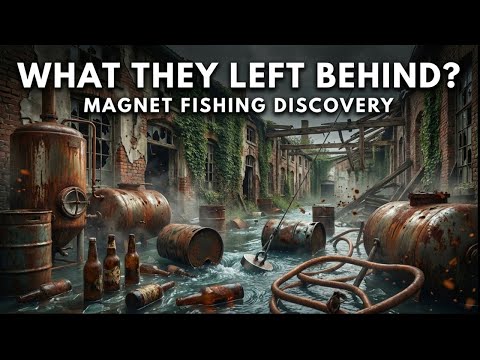 Magnet Fishing a Derelict Brewery. What did They LEAVE Behind?