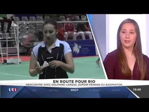 LCI - Delphine Lansac nous parle de sa qualification au JO de RIO
