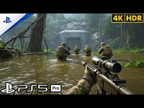 (PS5) The Secret Ukraine Base Mission | Ultra Realistic Gameplay [4K60FPSHDR] Call of Duty