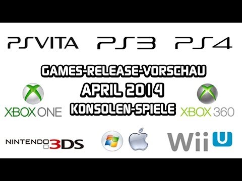 Games-Release-Vorschau - April 2014 - Konsole // powered by Konsolenschnäppchen.de