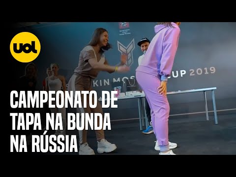 Campeonato de tapa na bunda: veja vídeos do novo esporte inventado na Rússia