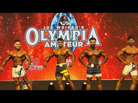 Men’s Physique Final Comparison For Pro Card | IHFF Sheru Classic Amateur Olympia Mumbai 2025