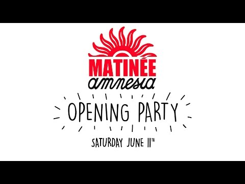 Matinée Opening Party @ Amnesia Ibiza 2016