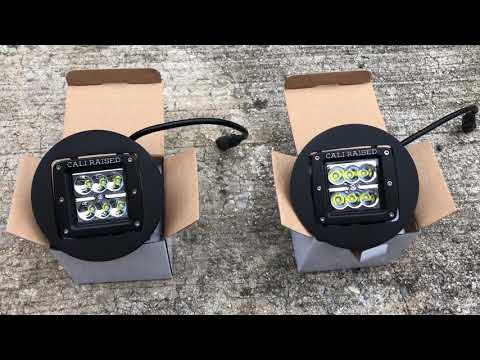 Cali-Raised fog lights 05-11 Toyota Tacoma