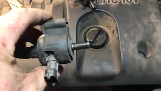 Difficulty staring after getting Gas/Petrol on a 2010 Hyundai Accent