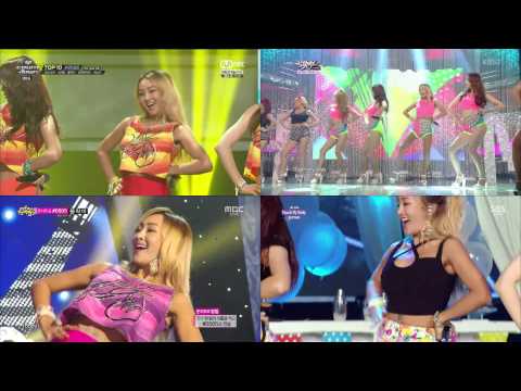 SISTAR(씨스타) "Touch My Body" 4in1 part2