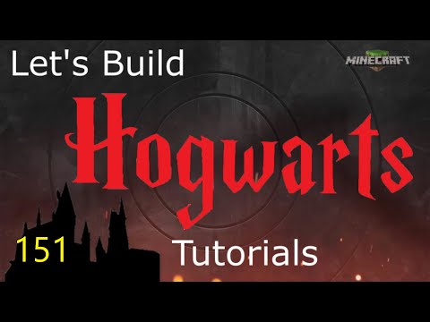 Lets Build Hogwarts in Minecraft Tutorials Part 151. End Tower