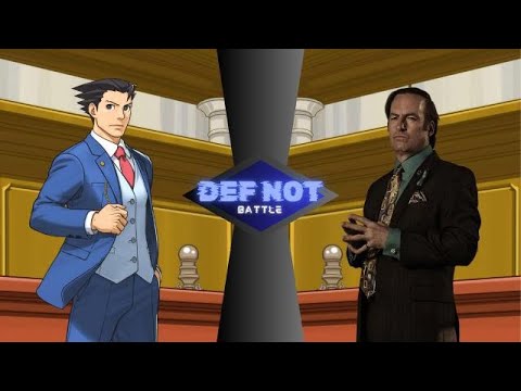 Phoenix Wright vs Saul Goodman-Def Not Battle