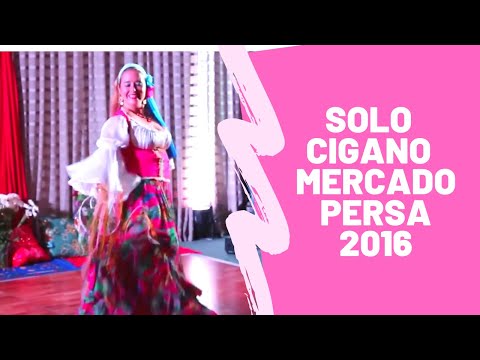 SOLO CIGANO  - DANÇA CIGANA RUSSA - RAQUEL JORDÃO   MERCADO PERSA 2016