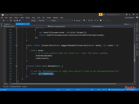 Hands On Functional C LINQ with a Plain Old Method | packtpub com