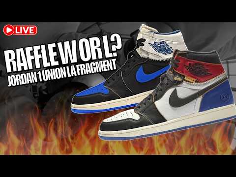 ENTER NOW! UNION LA JORDAN 1 FRAGMENT & W OR L RAFFLES?!