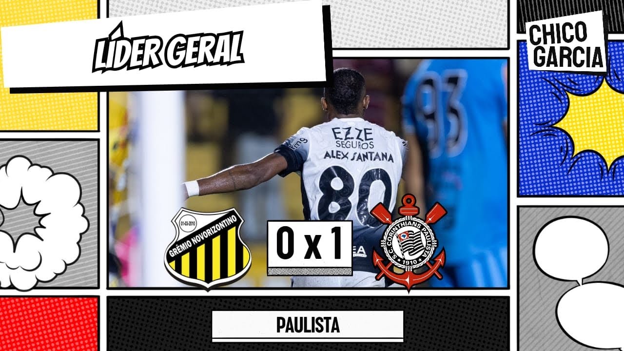 NOVORIZONTINO 0 X 1 CORINTHIANS: COM RESERVAS, TIMÃO SOFRE MUITO, MAS VENCE MAIS UMA. HUGO DECISIVO!