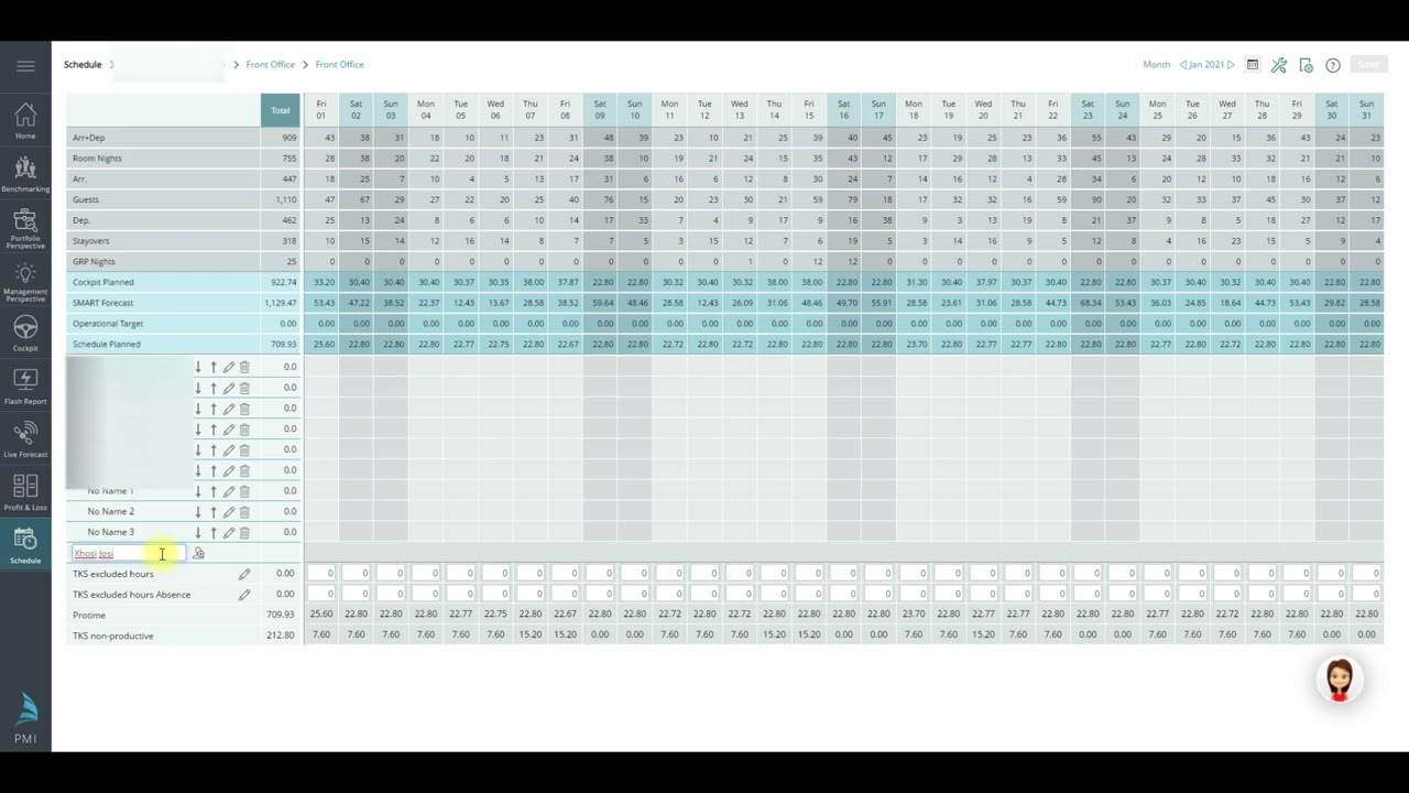 P&L Planning 8/10 How to add a staff member