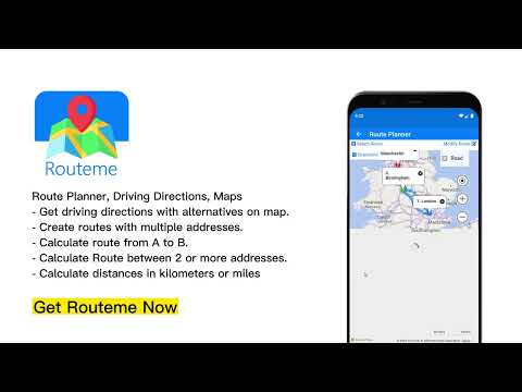 Routeme - Route Planner & Maps