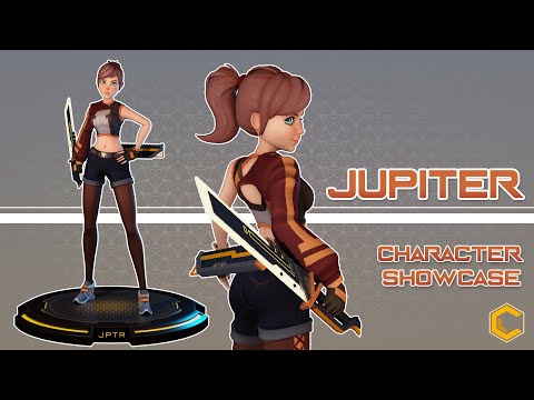 Project: JPTR - 3D Character showcase