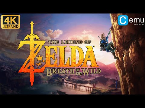 The Legend of Zelda Breath of The Wild | 4k 60fps | Cemu Gameplay