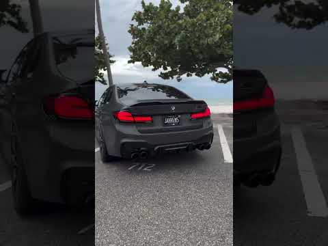 RAW V8 SOUND🤌 F90 M5 with VALVETRONIC DESIGNS Exhaust #bmw #f90 #m5 #car #cars #exhaust