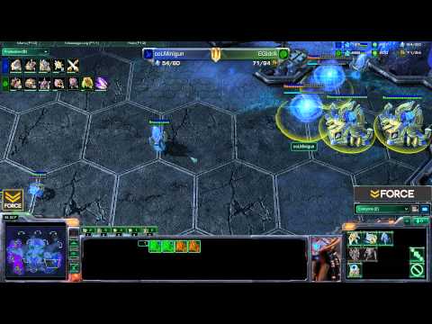 StarCraft 2 - IdrA [Z] vs Minigun [P] G1 - Commentary