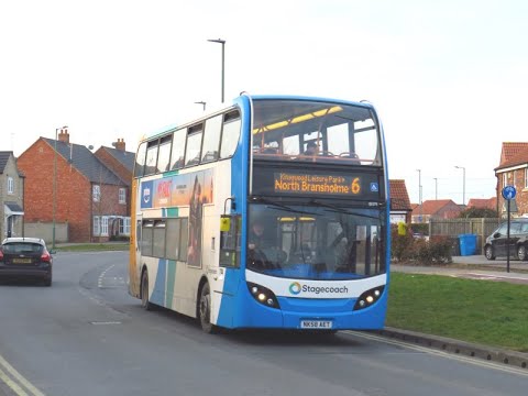 [THRASH] Stagecoach Hull 19379 NK58AET on 6 to North Bransholme 20250307 Part 2