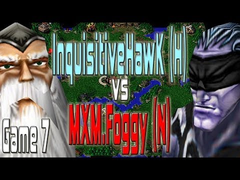 Warcraft 3 - (H) InquisitiveHawk vs MXM.Foggy (N) | Game 7