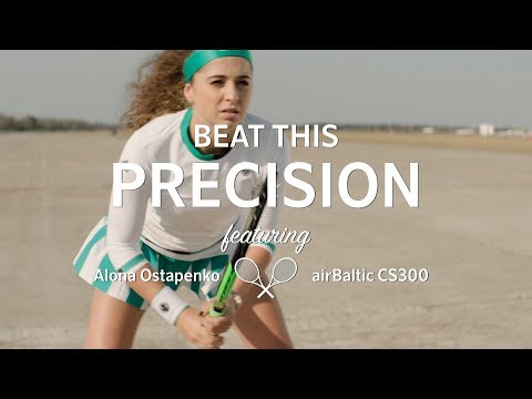 Alona Ostapenko vs. airBaltic CS300