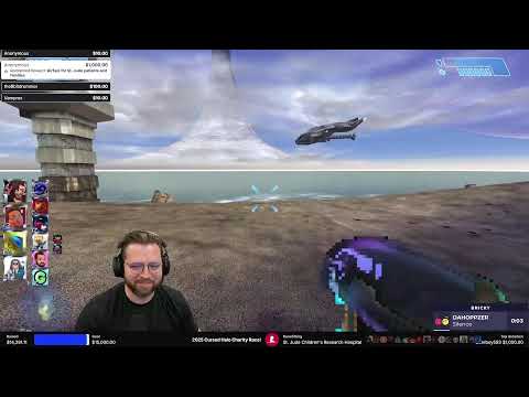 Chat controls my CURSED HALO run - Charity Stream for St. Jude