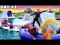 LAST TO LEAVE INFLATABLE AQUAPARK Whole Family Norris Nuts
