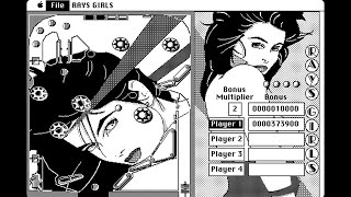 Apple Macintosh Longplay - Pinball Construction Set - Ray's Girls