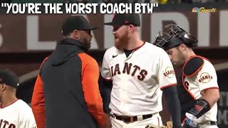 MLB Angry at the Coach