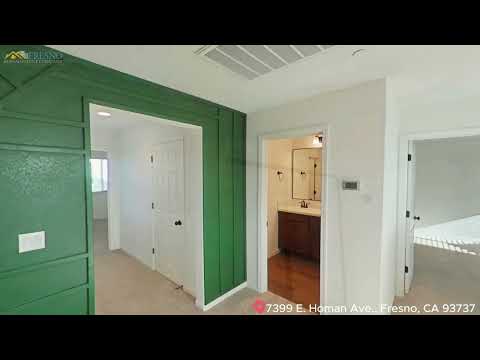 Beautiful 4-Bedroom Home in Clovis Unified School District property video
