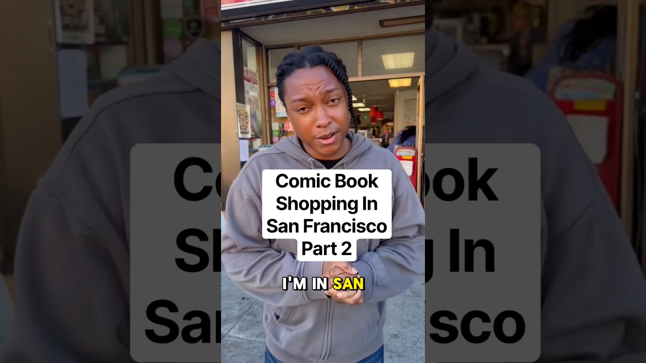Josh Johnson Visits Comic Book Shops in San Francisco
