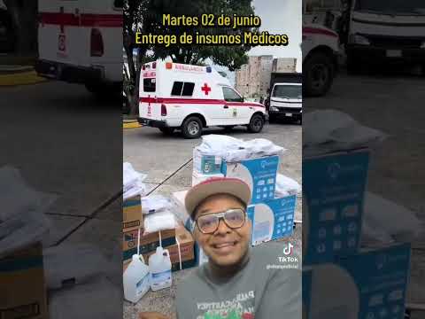 Entrega de insumos Médicos en Portuguesa #ultimasnoticia #viral #noticias