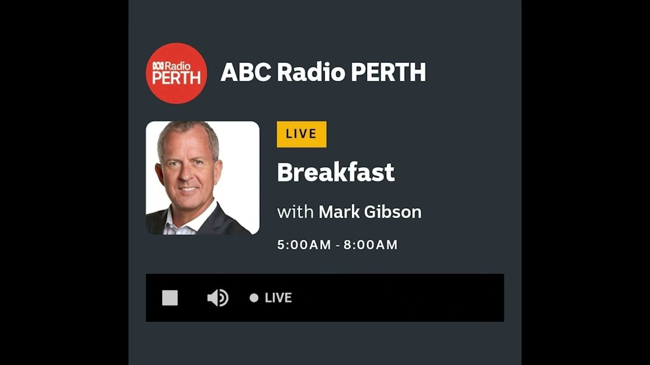 ABC Breakfast Radio 720 Perth: Mark Gibson with Dustin Skipworth (Tuesday 16 July 2024)