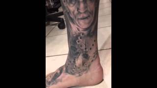 Added Wolfman to Kyle's Monster Leg Sleeve