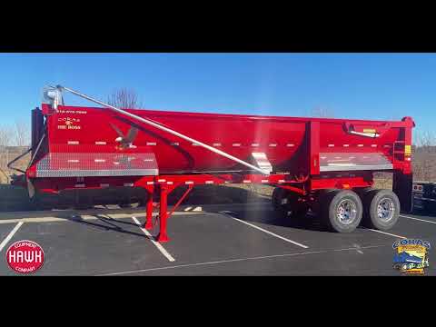 HAWK EQUIPMENT | CORAS 23' QUARTER FRAME END DUMP