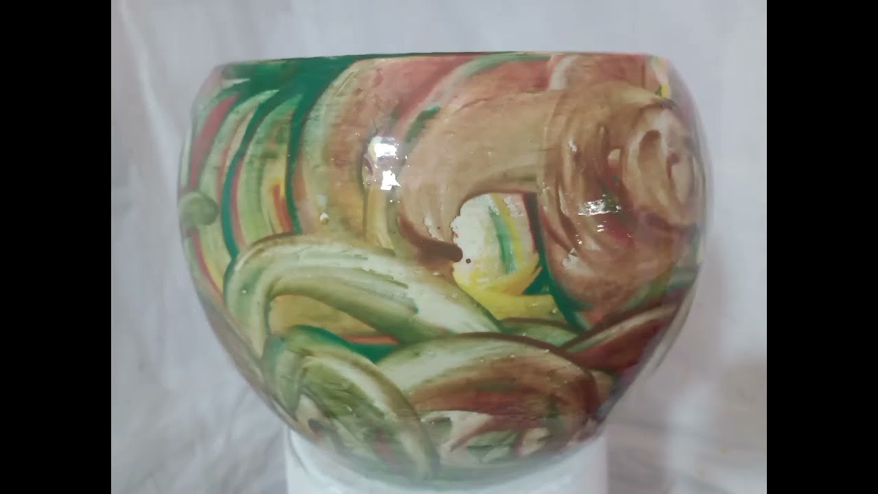 Técnicas de pinturas em vasos com O BONITÃO DE ALDEIA