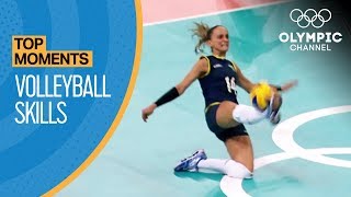 Top 5 Olympic Volleyball Moments | Top Moments