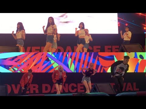 [180623] KARD & AOA [KCD Festival 2018] - Oh Nana, Don't Recall, Excuse Me, Like A Cat, Heartshaker