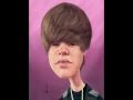 Justin Bieber Caricature iPad Painting 