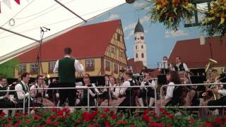 preview picture of video 'Musikverein Unlingen/Annafest 2012'