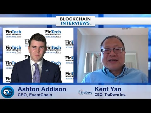 Blockchain Interviews with Kent Yan, CEO of TraDove - YouTube