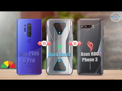 Rog Phone 3 vs OnePlus 8 Pro vs Black Shark 3 Pro | Full comparison
