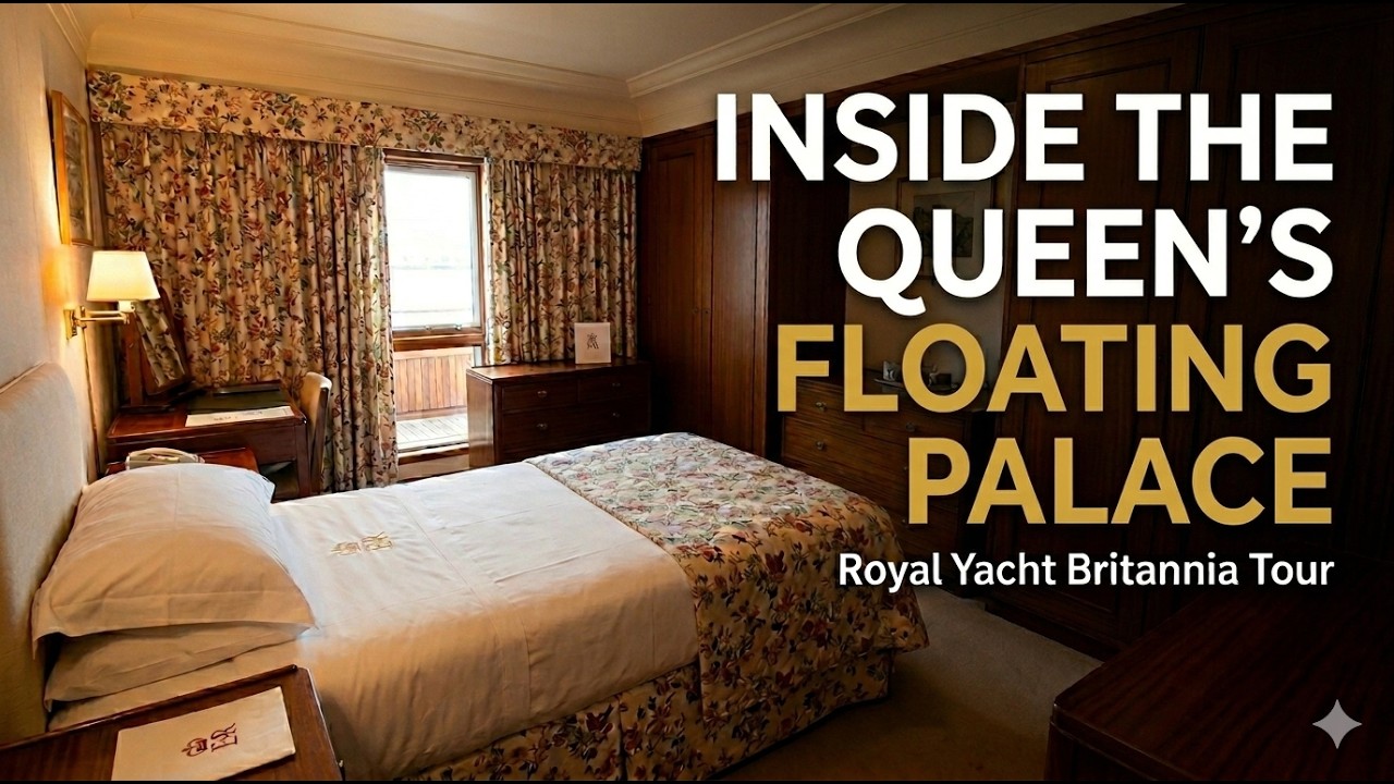 Watch our Royal Yacht Britannia Edinburgh tour video on YouTube